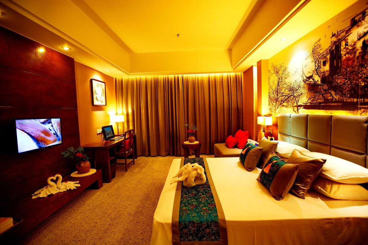 Wu XI Shan Se Hotel Qingyang  Exteriör bild