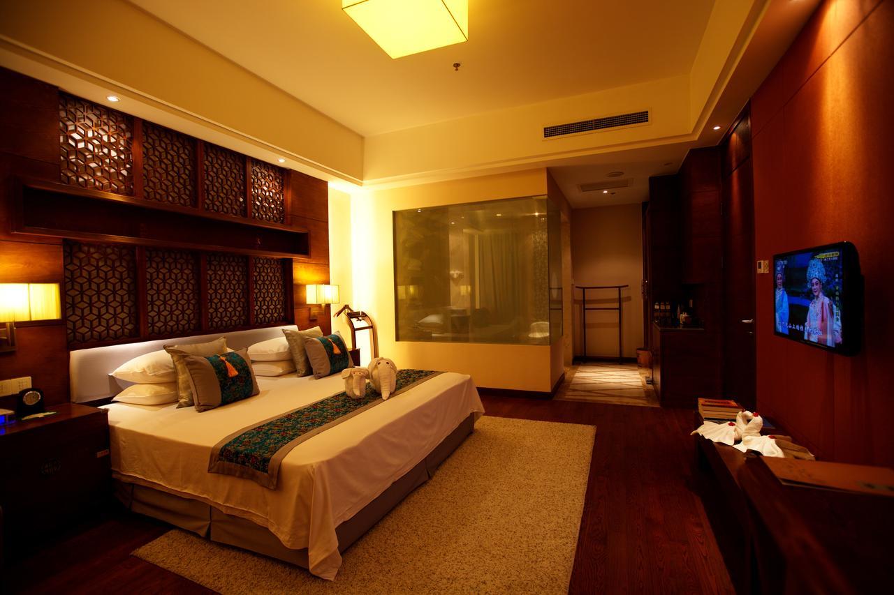 Wu XI Shan Se Hotel Qingyang  Exteriör bild