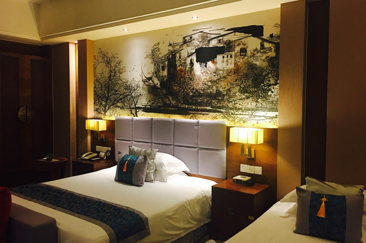 Wu XI Shan Se Hotel Qingyang  Exteriör bild