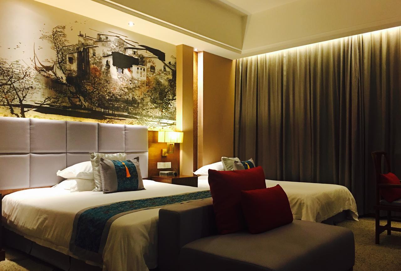 Wu XI Shan Se Hotel Qingyang  Exteriör bild