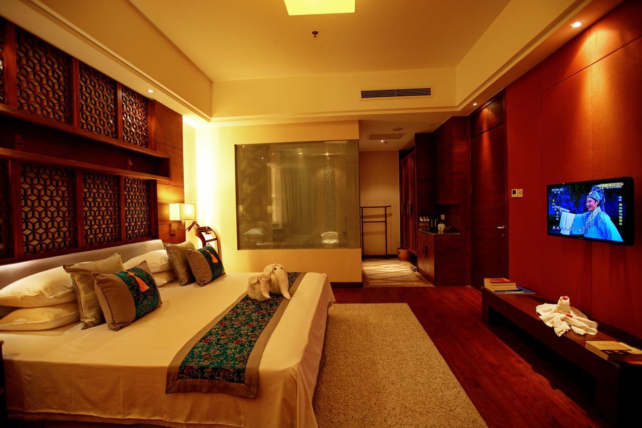 Wu XI Shan Se Hotel Qingyang  Exteriör bild
